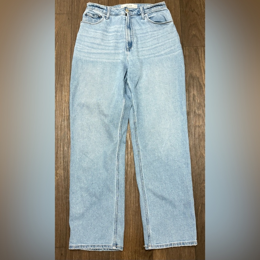 Hollister Curvy Ultra High-Rise Dad Jeans Size 28